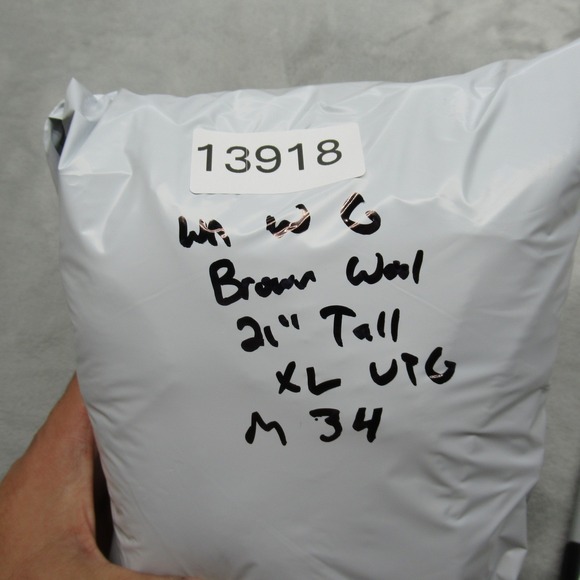 Woolrich Wool Jacket Women XL Brown Aztec Southwestern Trim FullZip READ VTG - Picture 13 of 13